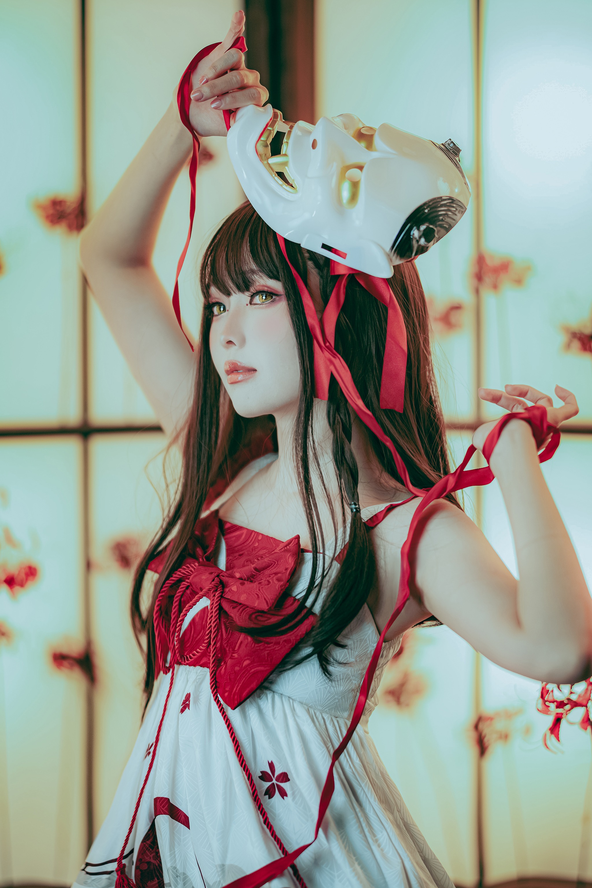 图片[1]-ElyEE子 – NO.150 A-Oni Higanbana鬼面彼岸 [15P]-XikXak